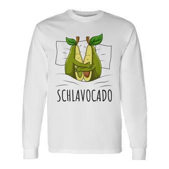 Avocado Sleep Schlavocado Pyjamas Langarmshirts - Seseable