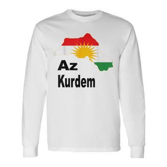 Az Kurdem Kurdistan Ypg Newroz Langarmshirts - Seseable