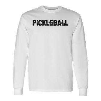 Ballsport Rentner Rente Pickleball Langarmshirts - Seseable