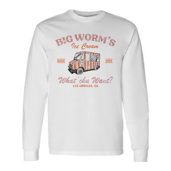 Big Worm's Ice Cream What Chu Want Vintage Long Sleeve T-Shirt - Monsterry AU