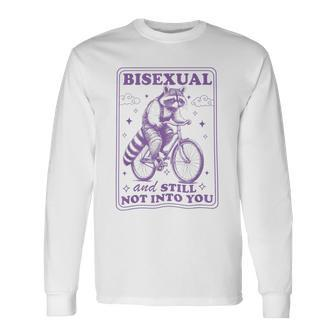Bisexual And Still Not Into You Bi Pride Subtle Bisexual Long Sleeve T-Shirt - Seseable