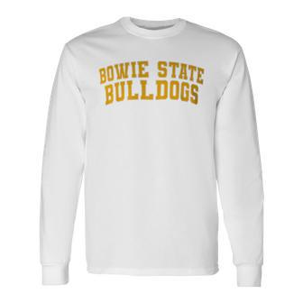 Bowie State University Bulldogs 03 Long Sleeve T-Shirt | Mazezy