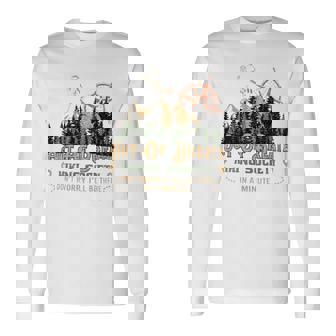 Out Of Breath Hiking Society Long Sleeve T-Shirt - Seseable