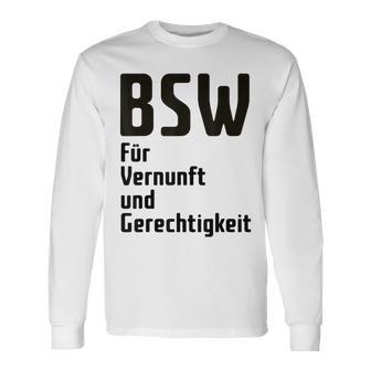 Bsw Bündnis Sahra Wagenknecht Langarmshirts - Geschenkecke