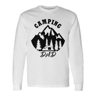 Camping Papa Natur Wildnis Wandern Langarmshirts - Geschenkecke