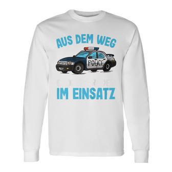 Children's Aus Dem Weg Großer Bruder Im Einsatz Boys' Police 80 Langarmshirts - Seseable