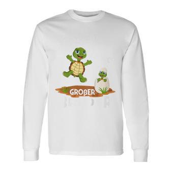 Children's Endlich Großer Bruder Sohn Geschwister Schildkrötes Langarmshirts - Geschenkecke