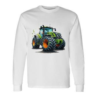 Children's Ich Bin 5 Traktor Bauer & Landwirt Langarmshirts - Seseable