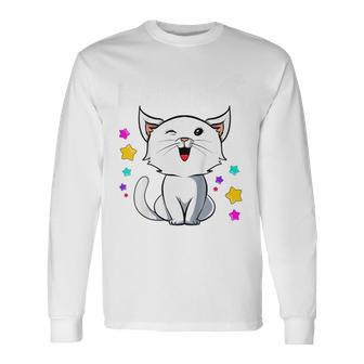 Children's Ich Bin 6 Jahre Alt Katzen I'm 6 Years Old Langarmshirts - Seseable