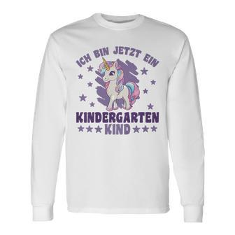 Children's Ich Bin Ein Kindergartenkind German Langu Langarmshirts - Seseable