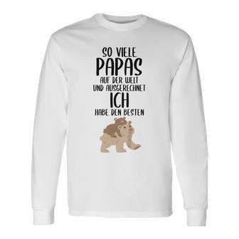 Children's Ich Habe Den Beste Papa Der Welt Ich 80 Langarmshirts - Geschenkecke