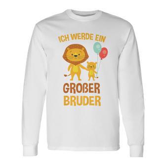 Children's Ich Werde Großbruder Langarmshirts - Geschenkecke