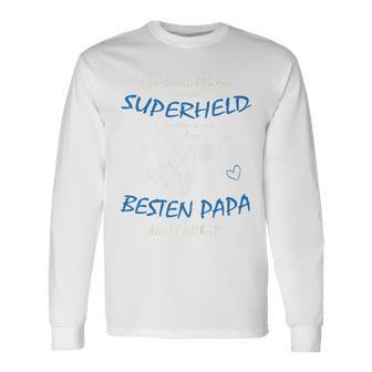 Children's Superhero Bester Papa Der Welt 80 Langarmshirts - Geschenkecke