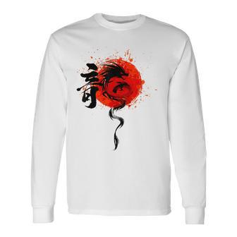 Chinese Traditional New Year 2024 Year Of The Dragon 2024 Long Sleeve T-Shirt | Mazezy