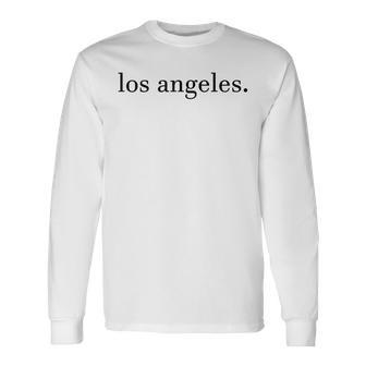 City Los Angeles Graphic Long Sleeve T-Shirt - Monsterry DE
