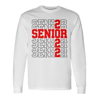 Class Of 2022 Senior Senior Graduation Women Long Sleeve T-Shirt - Monsterry AU