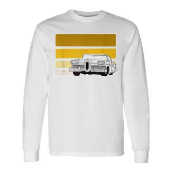 Classic American Muscle Land Yacht Club Vintage Car Show Pt2 Long Sleeve T-Shirt - Monsterry AU