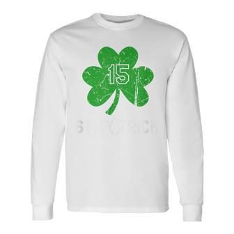 Cool Retro St Patrick's Day Kc Kansas City Love Long Sleeve T-Shirt | Mazezy AU