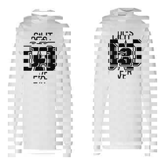Coolest Dad Ever Dads Father's Day World's Best Dad Long Sleeve T-Shirt - Thegiftio