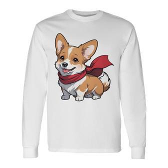 Corgi Geschenke Für Corgi-Liebhaber Corgi Damen Corgi Dog Langarmshirts - Seseable