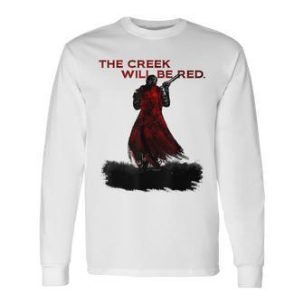 Creek Will Be Red Hell Of Diver Helldiving Lovers Outfit Long Sleeve T-Shirt - Seseable