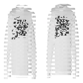 Cute But Feral Cat Kitty Kitten Ears Wild Untamed Feline Long Sleeve T-Shirt - Thegiftio UK