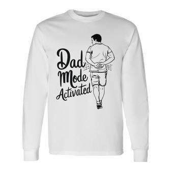 Dad-Modus Aktiviert Lustiges Papa Memeatertag Besterater Langarmshirts - Geschenkecke