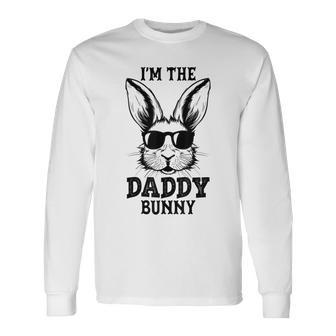 Daddy Bunny Matching Family Group Easter Day Long Sleeve T-Shirt | Mazezy