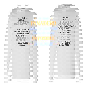 Divertido Panadero Hombre Un Gran Panadero Camiseta de manga larga - Regaloses