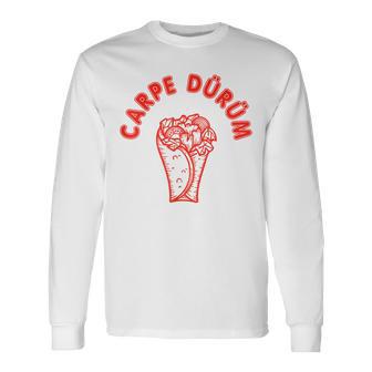 Doner Kebab Carpe Dürüm Kebab Grill Langarmshirts - Seseable