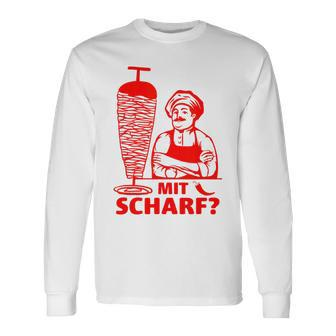Doner Kebab Doner Shop With Scharf Langarmshirts - Seseable