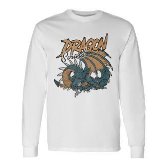 Dragon Sound Music Sound And Audio Studio Recording Long Sleeve T-Shirt - Monsterry