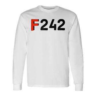 Ebm-Front- Música Corporal Electrónica Pro-Frnt-242 Camiseta de manga larga - Regaloses