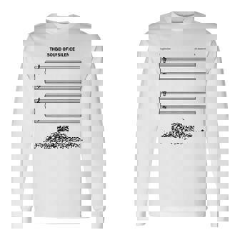 El Sonido Del Silencio Musical Divertido Camiseta de manga larga - Regaloses