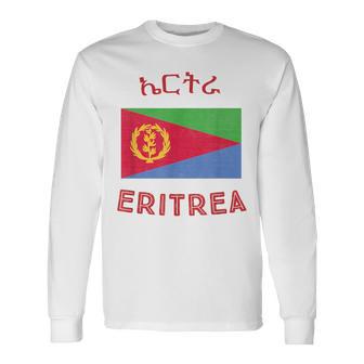 Eritrea Flag Langarmshirts - Geschenkecke