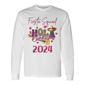 Fiesta Squad Family Matching Mexican 5 De Mayo 2024 Long Sleeve T-Shirt | Mazezy