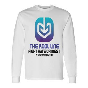 Fight Hate Crimes Know Your Rights Long Sleeve T-Shirt - Monsterry AU