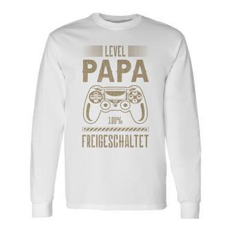 Für Papa Zur Geburt Frischgebackener Papa Gaming Langarmshirts - Geschenkecke