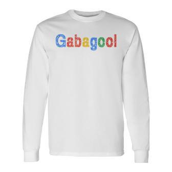 Gabagool Capicola Italian Meat Slang Long Sleeve T-Shirt - Monsterry UK