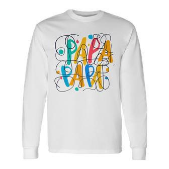 For Papa From My Son Daughter Father's Day 2024 Long Sleeve T-Shirt - Seseable