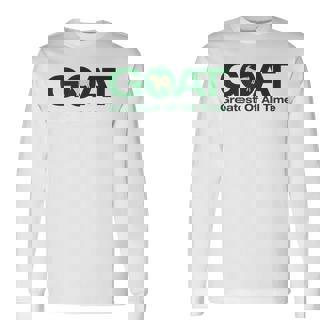 The Greatest Of All Time GOAT Long Sleeve T-Shirt - Monsterry
