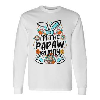 Ich Bin Der Papaw-Hase Lustiger Papaw-Ostertag Langarmshirts - Seseable