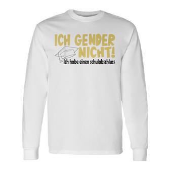 Ich Gender Nicht Halt Die Fresse Dich Hat Keiner Gefragt Langarmshirts - Geschenkecke