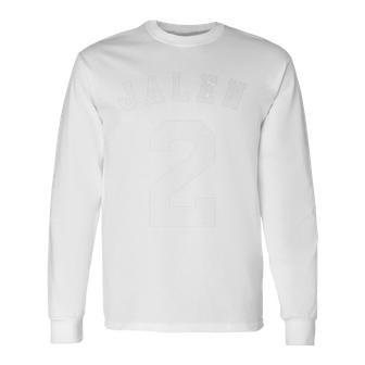 Jalen 2 Football Championship Jersey Style Long Sleeve T-Shirt - Monsterry AU