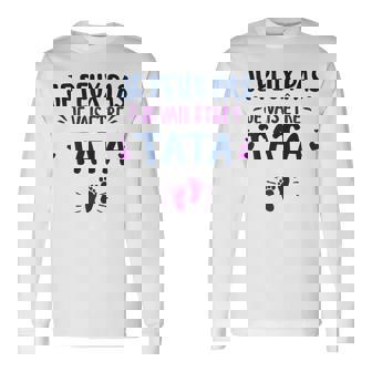 Je Peux Pas Jeais Etre Tata Future Tata Annonce Grossesse T-shirt à manches longues - Cadeauxyz