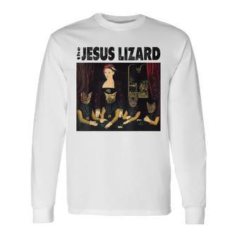 The Jesus Lizard Liar Touch And Go Bible Verse Christian Long Sleeve T-Shirt - Seseable