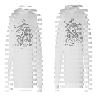 Jugador De Hockey Sobre Hielo Camiseta de manga larga - Regaloses