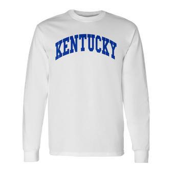 Kentucky Throwback Classic Long Sleeve T-Shirt - Seseable