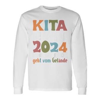 Kinder Kindertagesstätte Abschied Kinder Kita Abgänger 2024 Langarmshirts - Geschenkecke