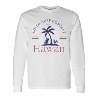 Koloa Surf Rooster Island Logo Long Sleeve T-Shirt | Mazezy